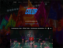 Tablet Screenshot of contemporarycolor.com